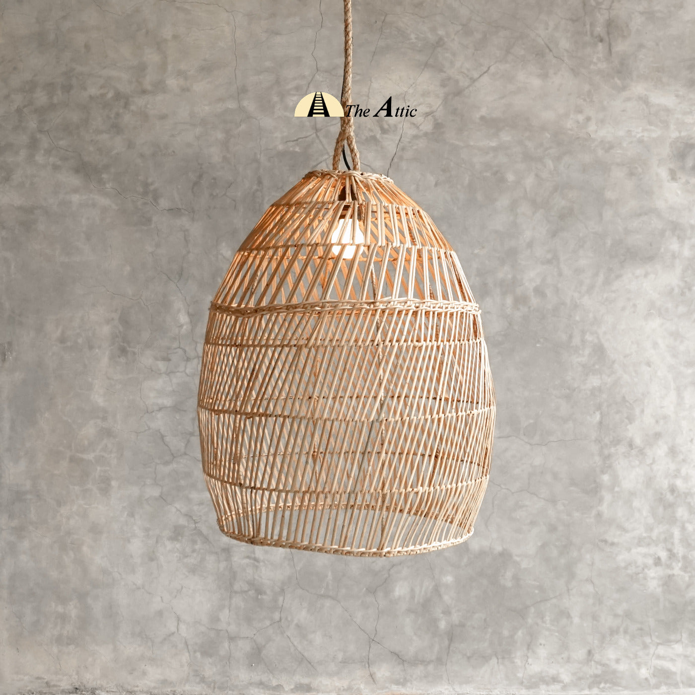 Galle Rattan Pendant, Rattan Furniture - The Attic Dubai