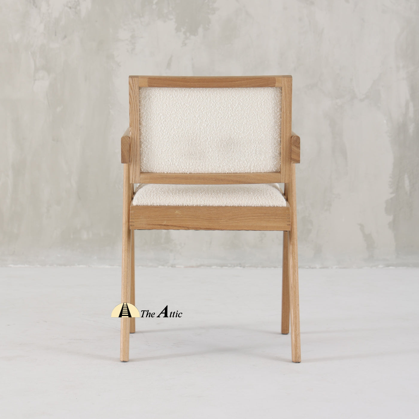 Geneva Boucle Dining Armchair, Chandigarh Chair - The Attic Dubai