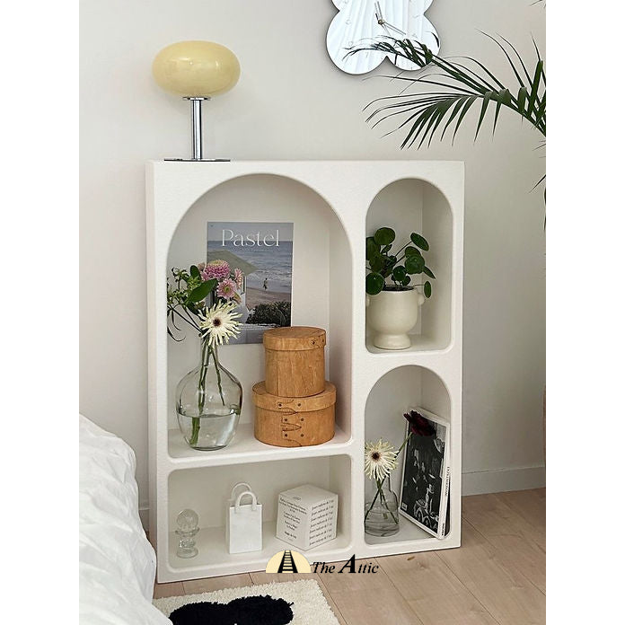 Hawaii White Bookshelf - The Attic Dubai