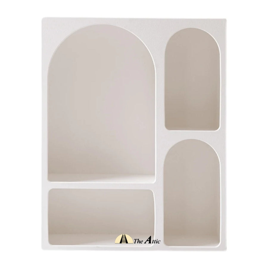 Hawaii White Bookshelf - The Attic Dubai