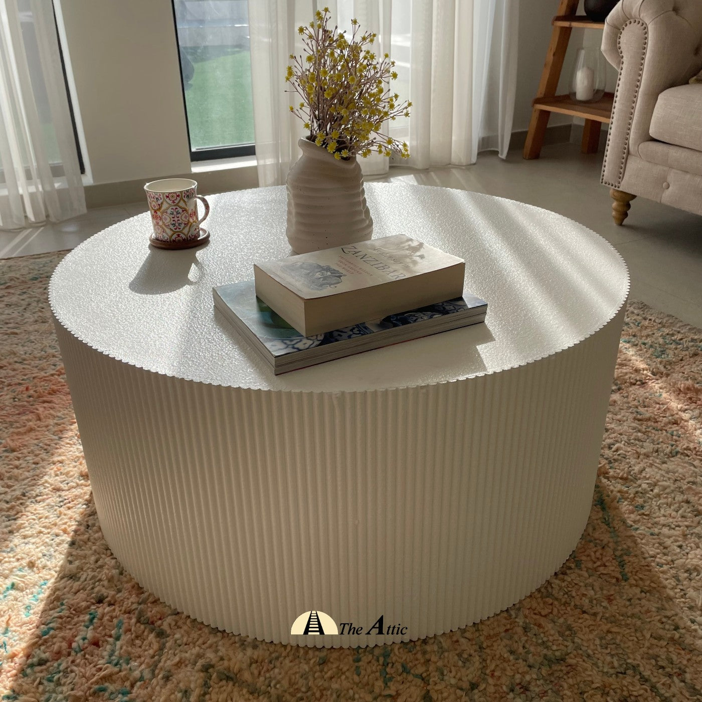 Nara Coffee Table,White