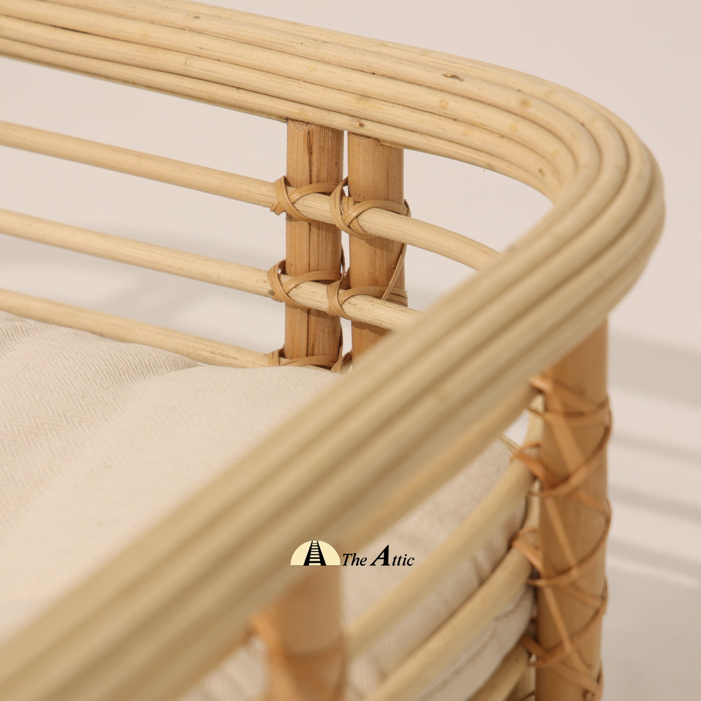 Nova Rattan Dog Bed, Stylish Pet Bed - The Attic Dubai