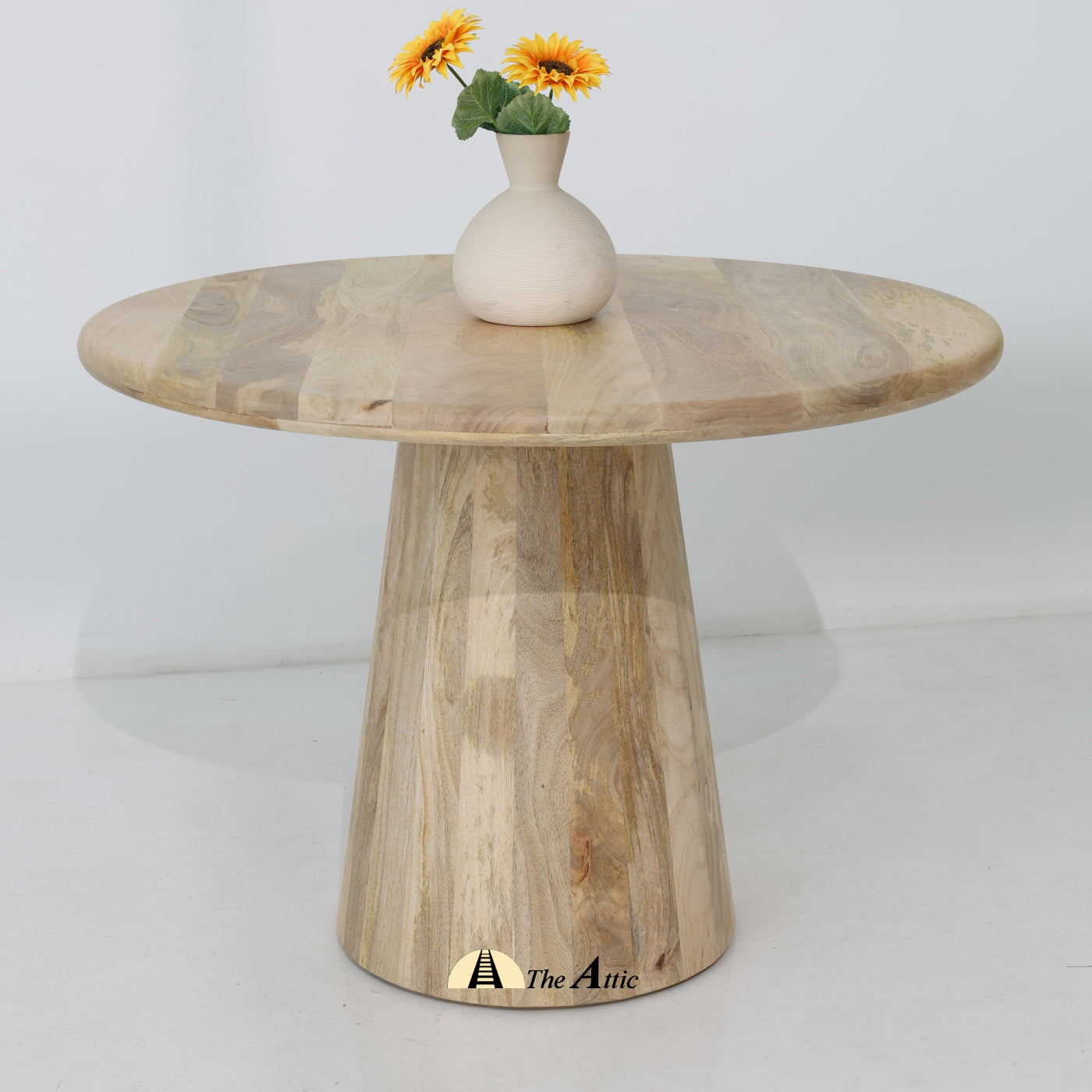 Soho Solid Wood Dining Table - The Attic Dubai