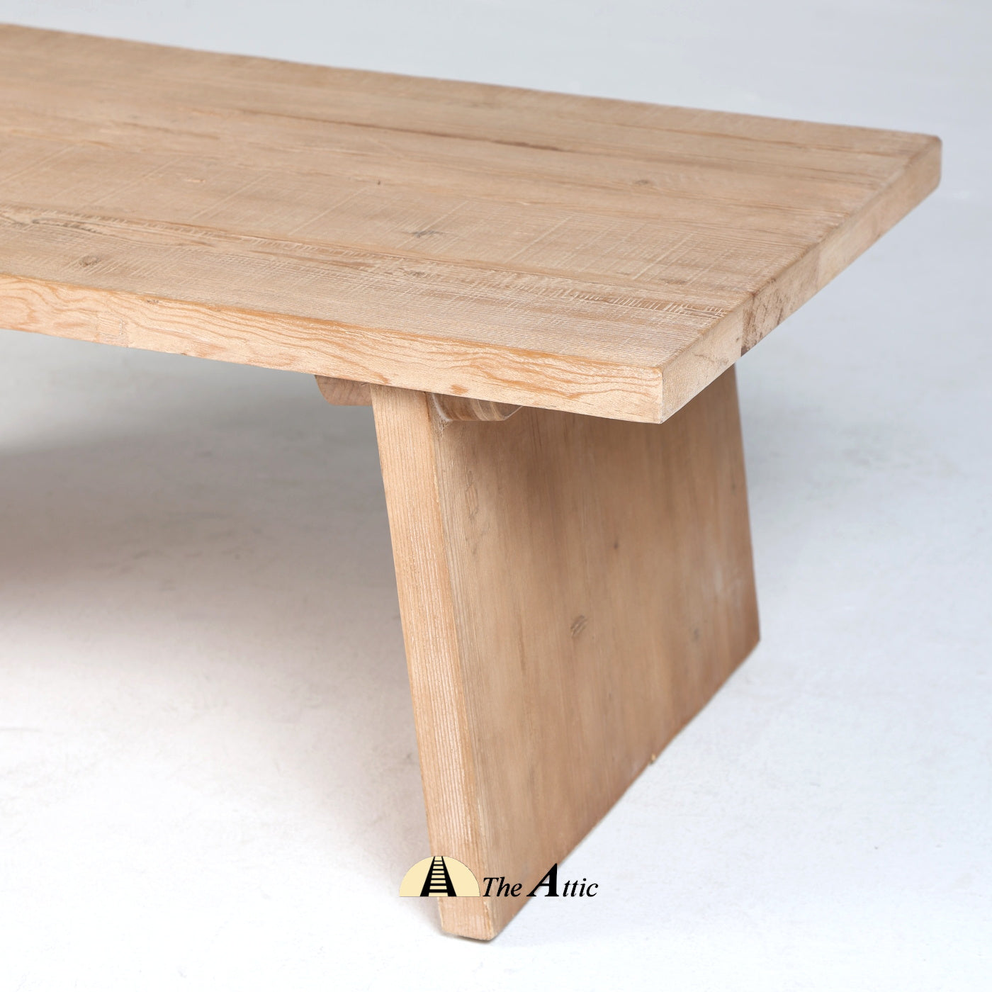 Dallas Recycled Old Pine A-line Coffee Table - The Attic Dubai