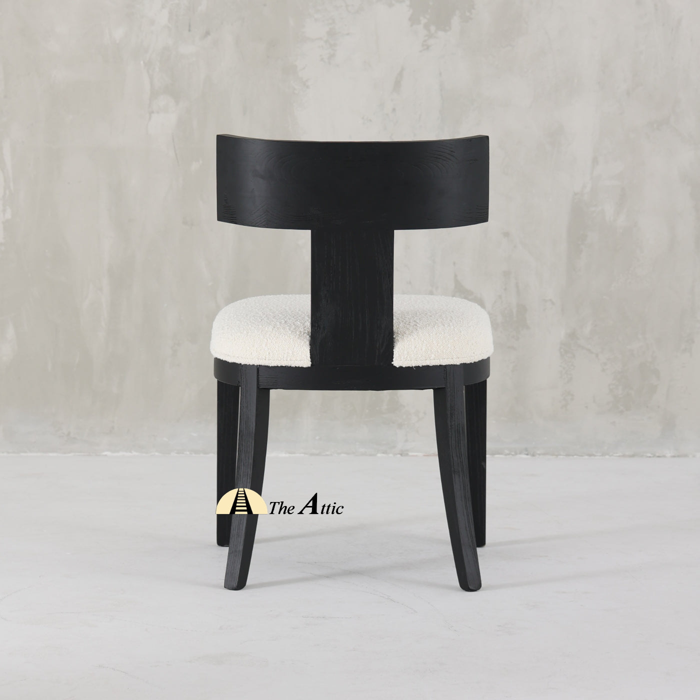 Aruba T-back Upholstered Dining Chair - The Attic Dubai