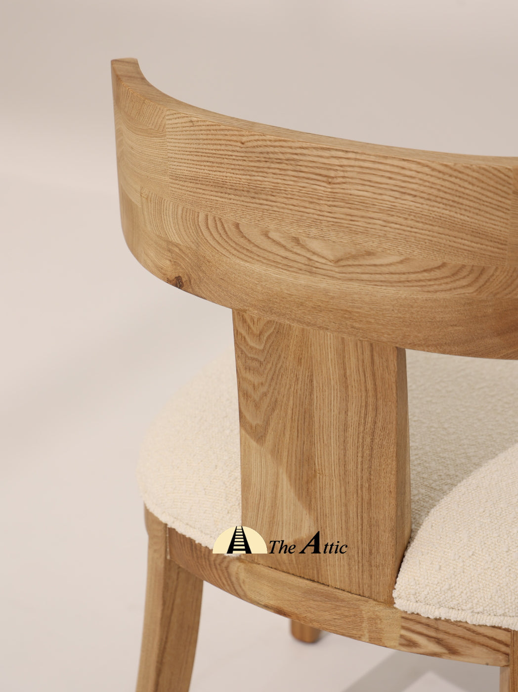Aruba T-back Upholstered Dining Chair - The Attic Dubai