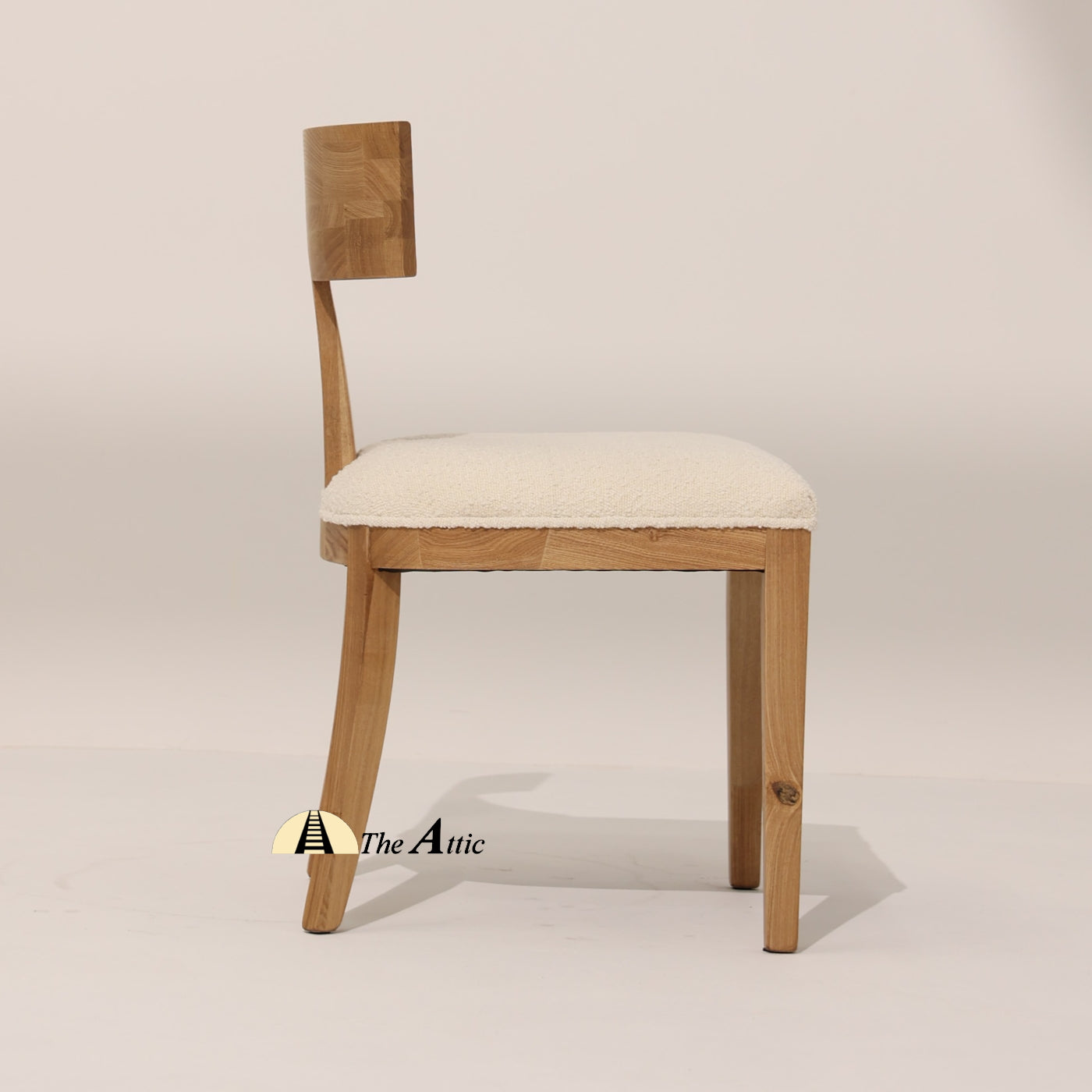 Aruba T-back Upholstered Dining Chair - The Attic Dubai