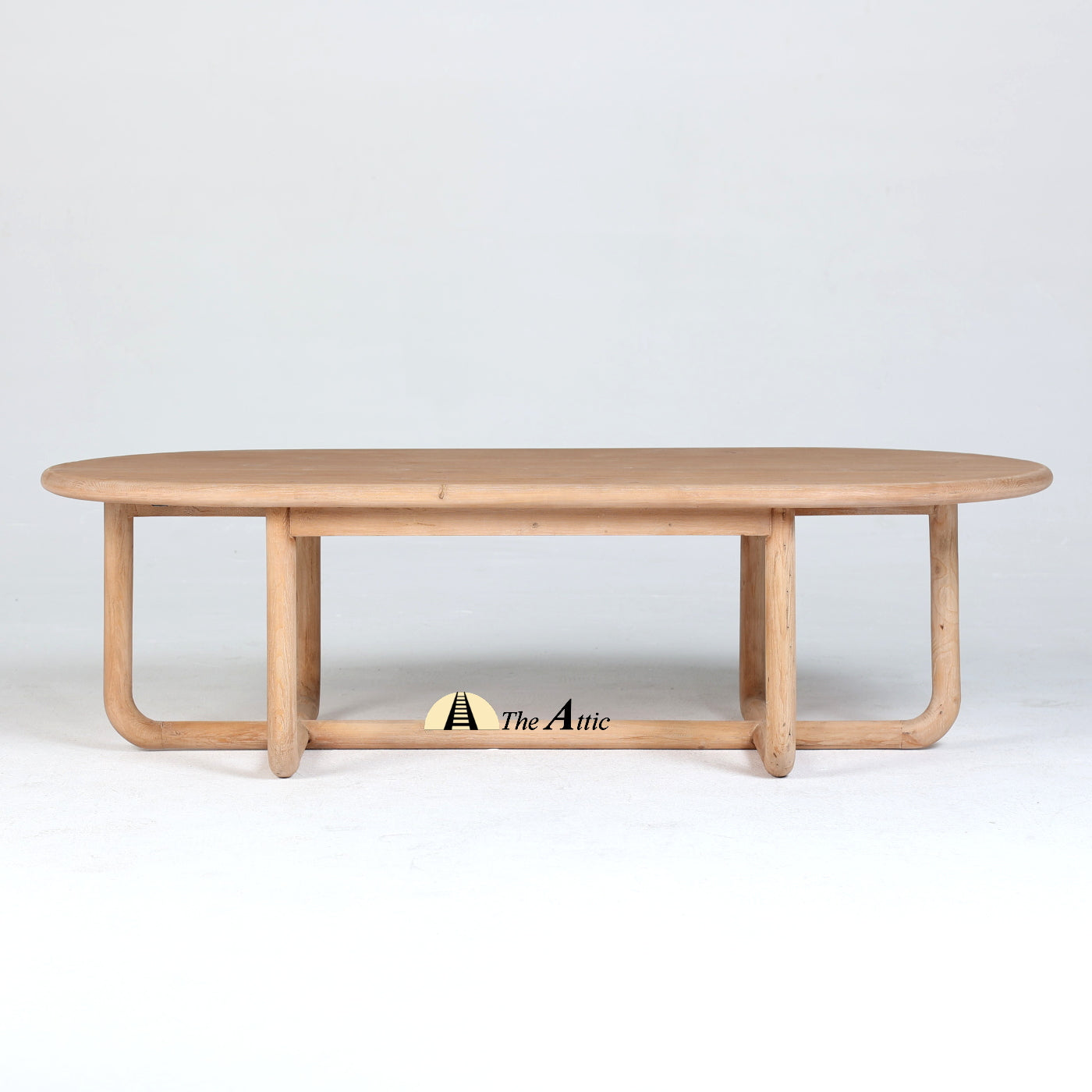 Bente Large Reclaimed Pine Coffee Table - The Attic Dubai