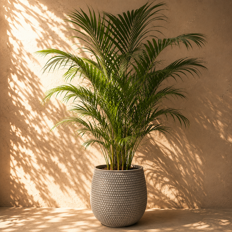 Brickstone Indoor/Outdoor Planter Pots, Weathered Grey
