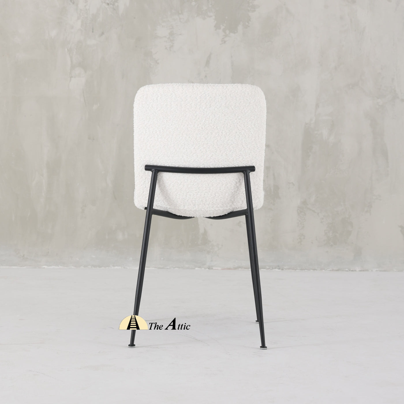 Brisbane Boucle Dining Chair - The Attic Dubai
