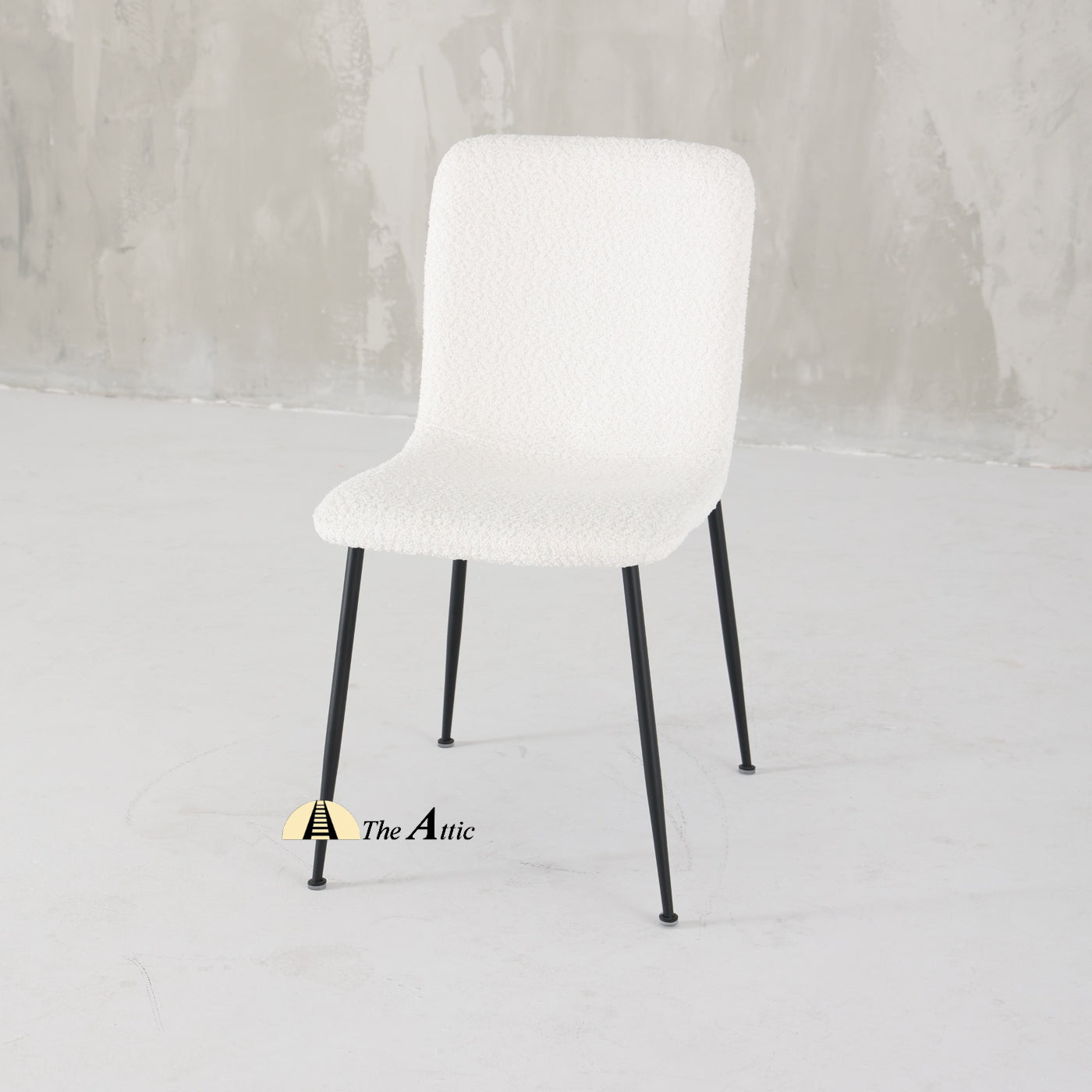 Brisbane Boucle Dining Chair - The Attic Dubai