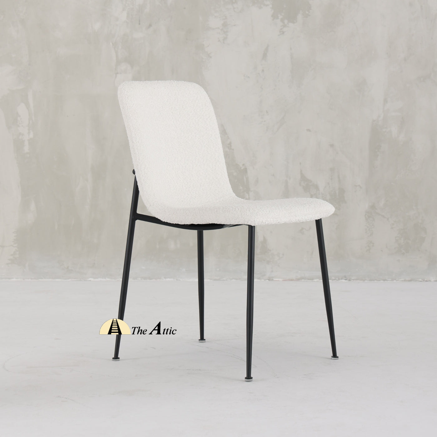 Brisbane Boucle Dining Chair - The Attic Dubai