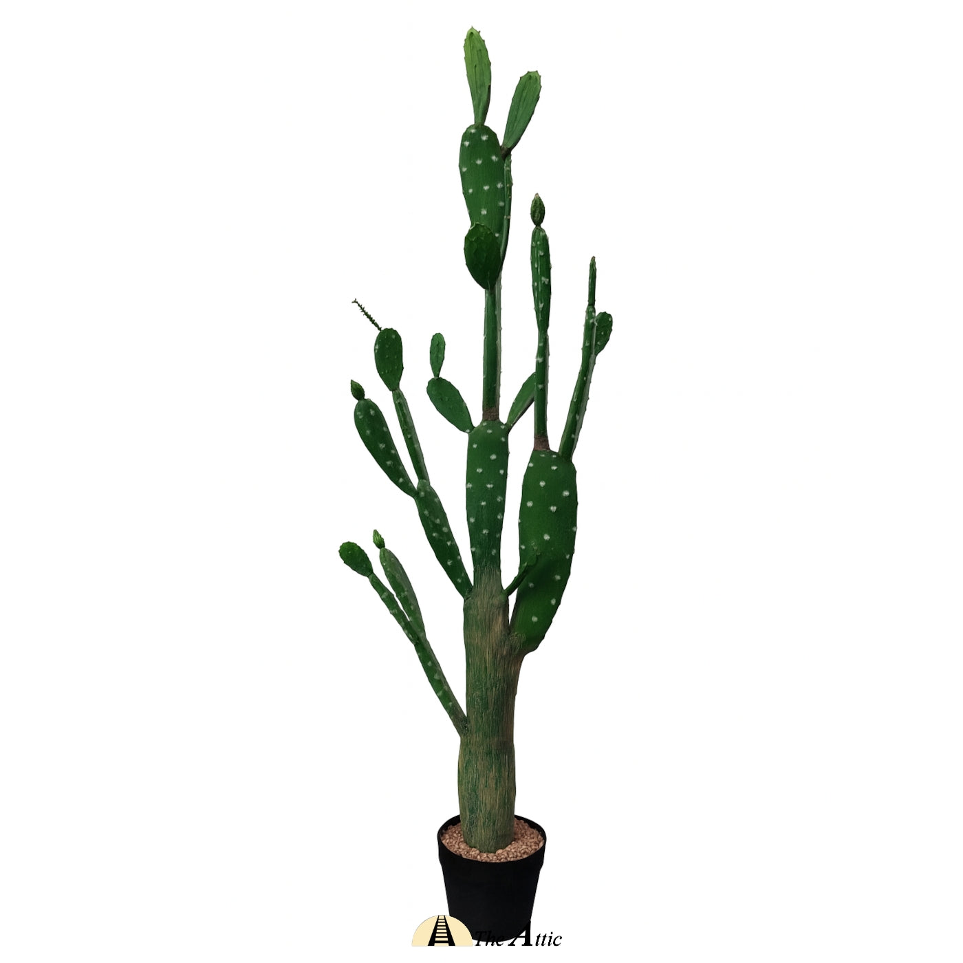 Velvet Tree Pear Cactus Faux Plant, Artificial Plant, Dubai, UAE - theatticdubai.com