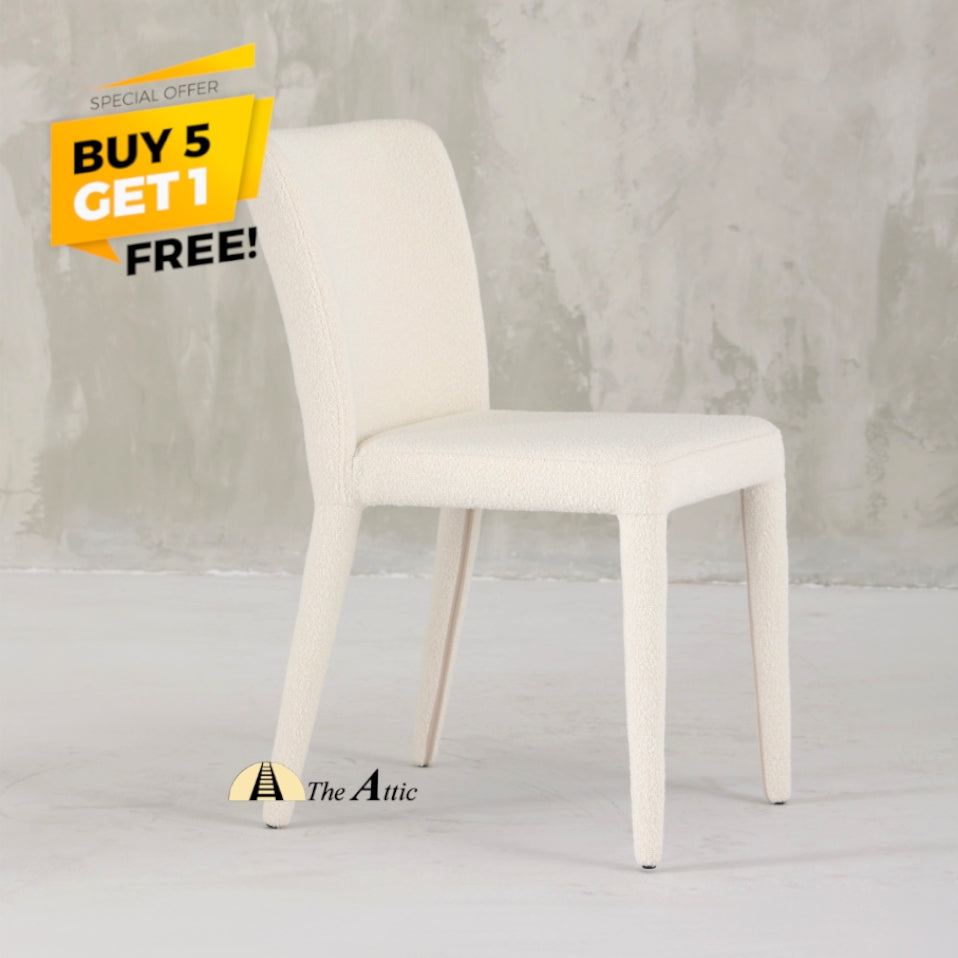 Capri Dining Chair, White