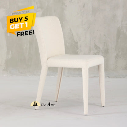 Capri Dining Chair, White