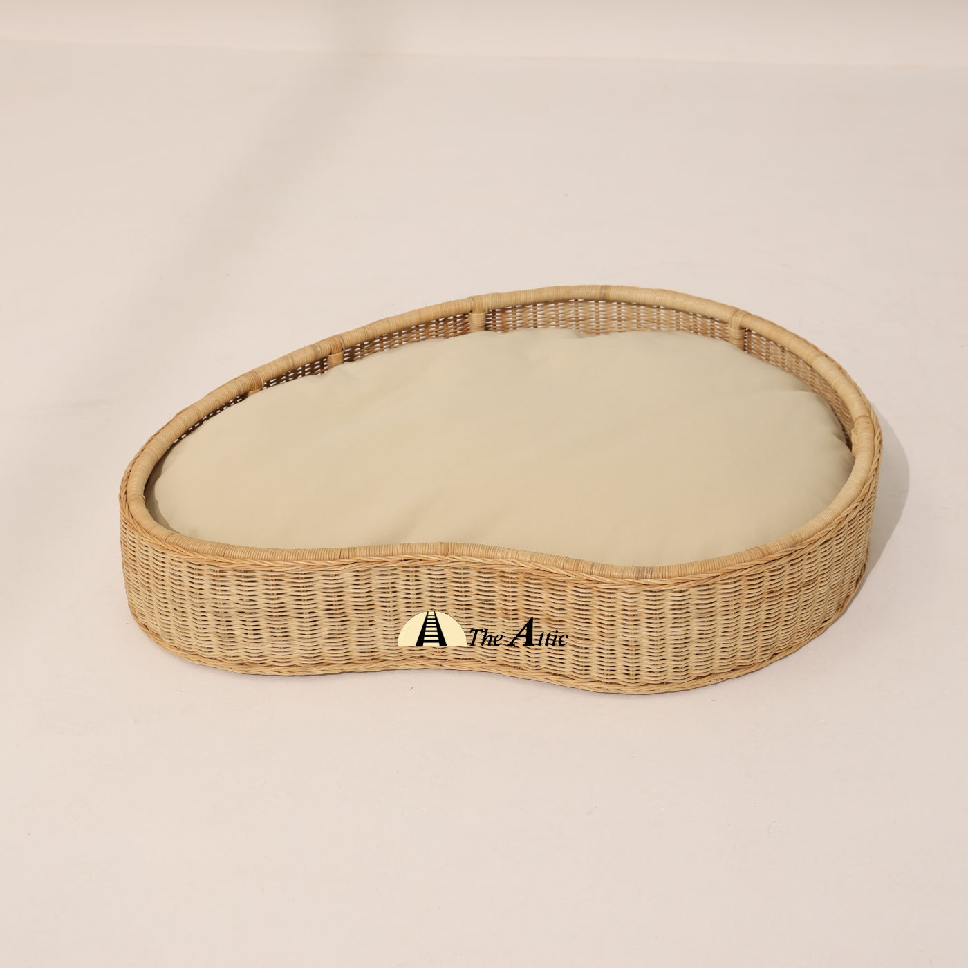 Casey Rattan Dog Bed, Stylish Pet Bed - The Attic Dubai