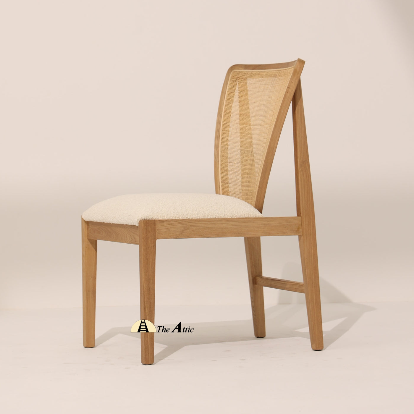 Wooden upholstered store chairs