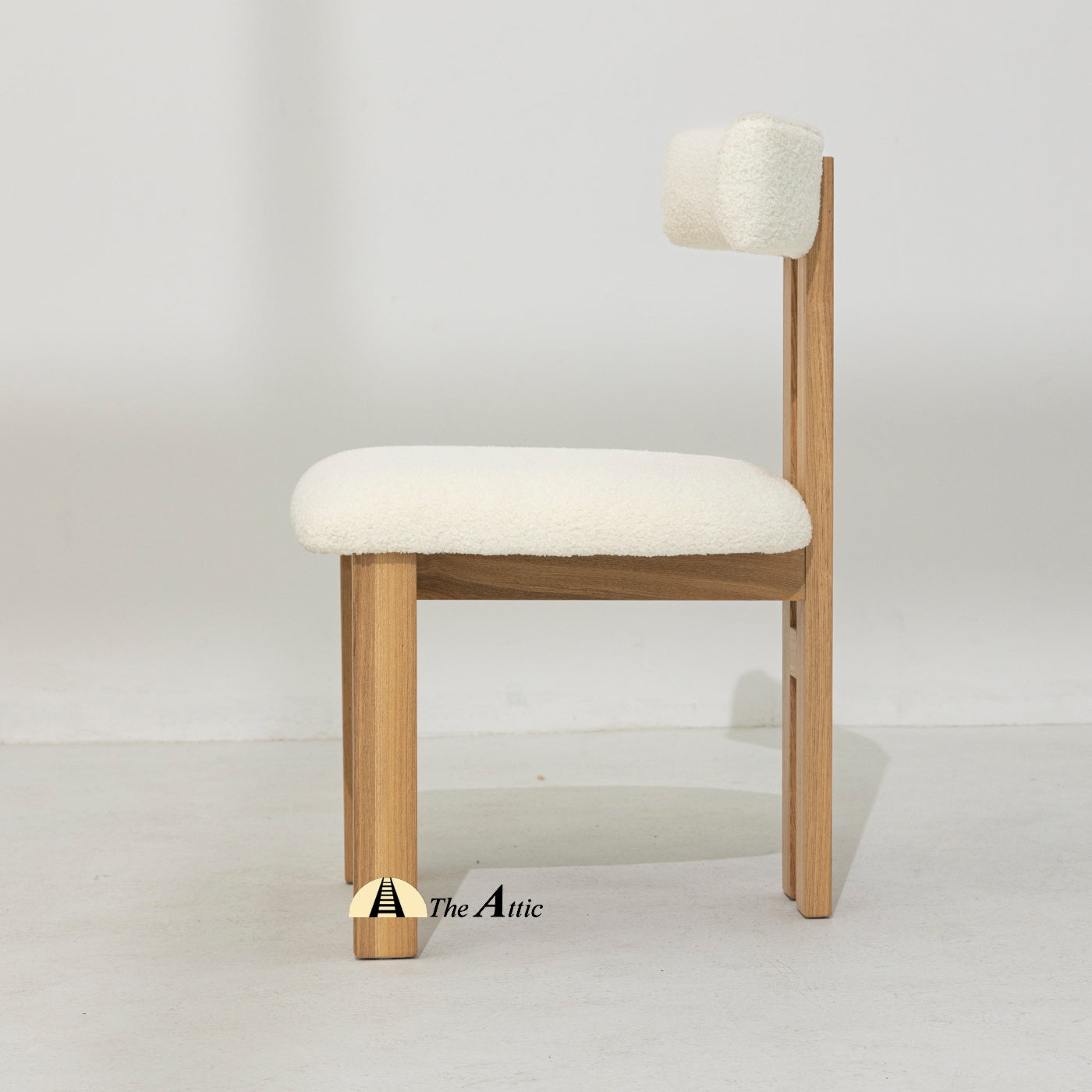 Copenhagen T-back Upholstered Dining Chair - The Attic Dubai