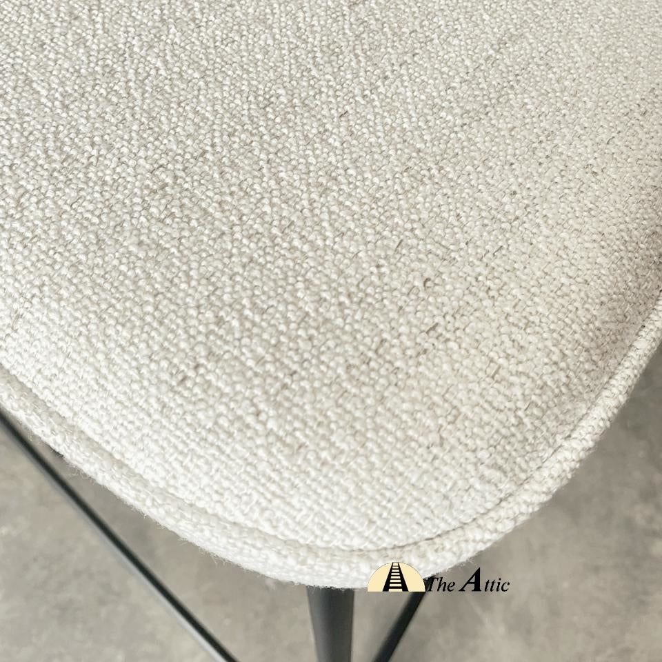 Spill-proof Fabric Bar Counter Stool | Modern Upholstered Bar Stool UAE - The Attic Dubai