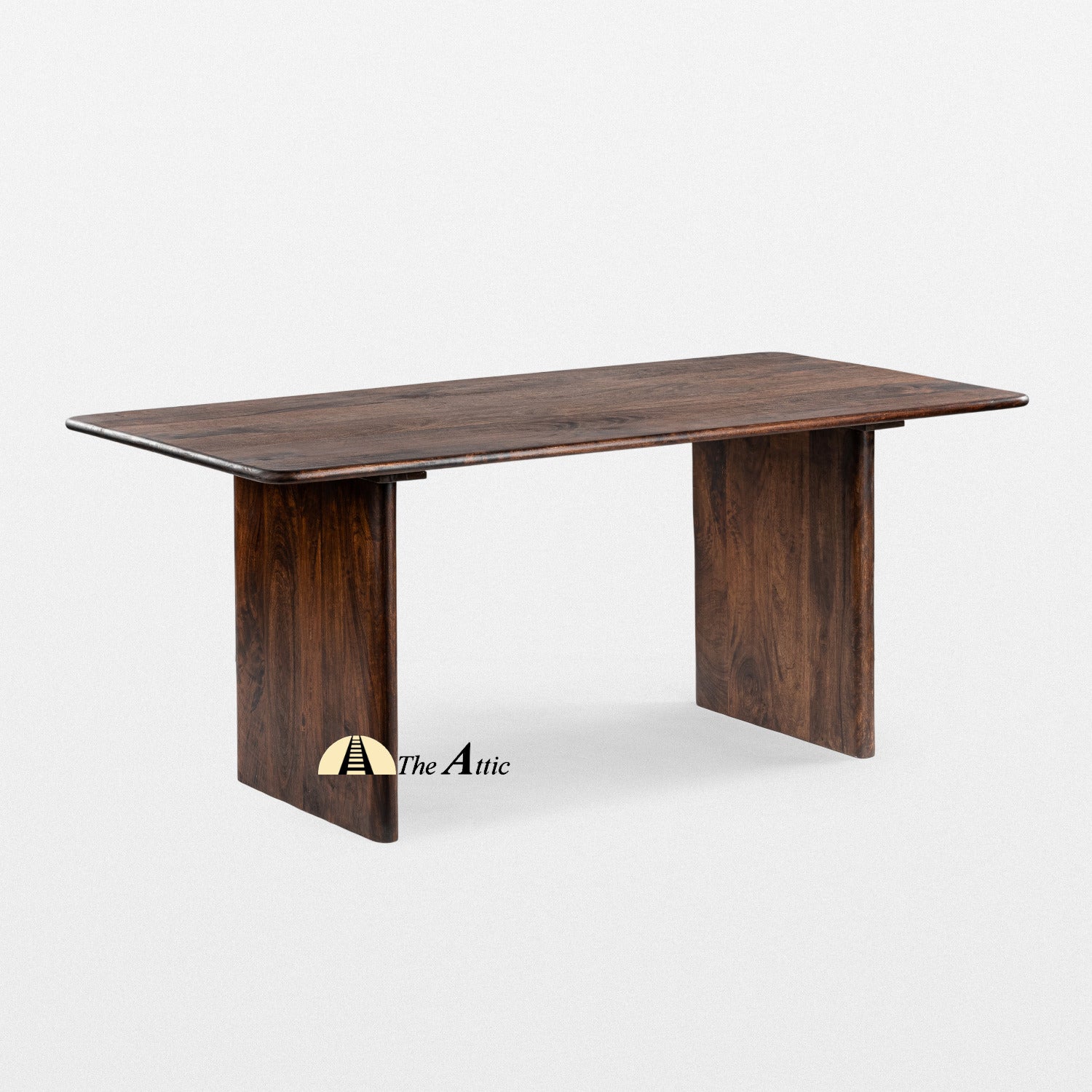 Saga Mango Wood Dining Table - The Attic Dubai