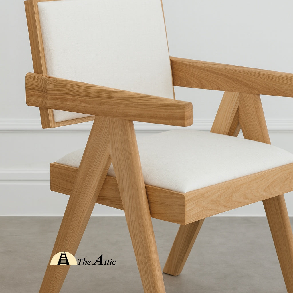 Geneva Dining Armchair, Chandigarh Chair - The Attic Dubai