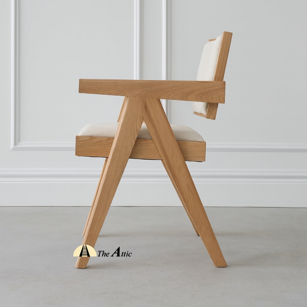Geneva Dining Armchair, Natural