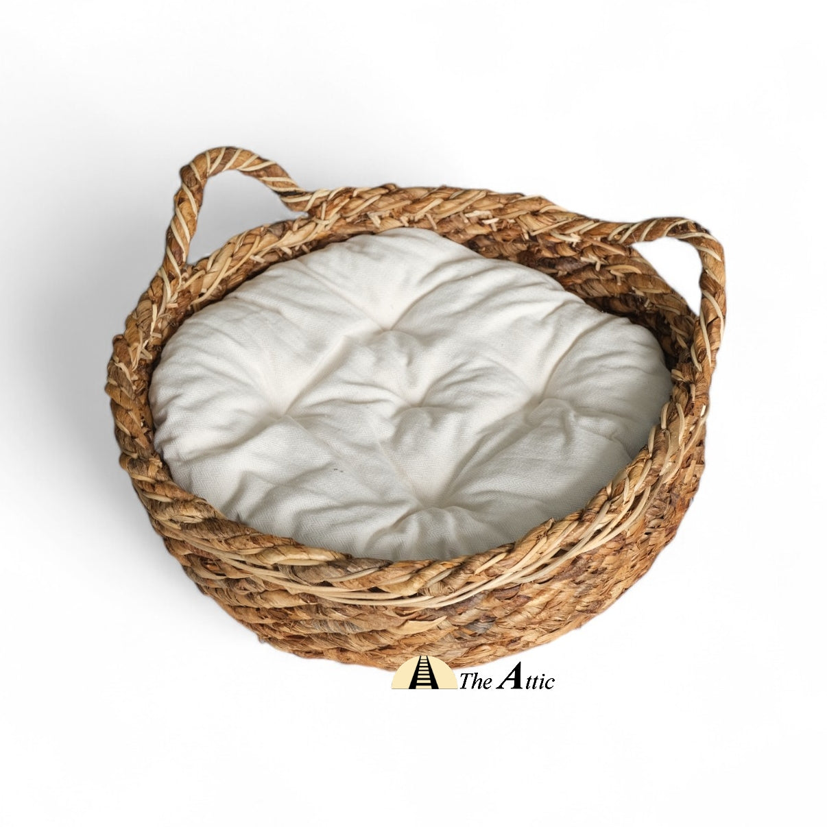 Leo Woven Pet Bed, Stylish Cat Bed - The Attic Dubai