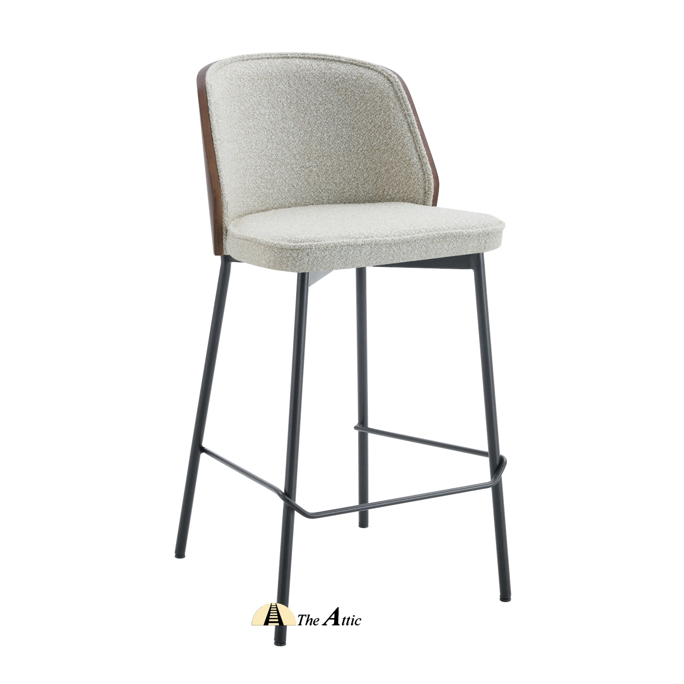 Madrid Fabric Bar Counter Stool - The Attic Dubai