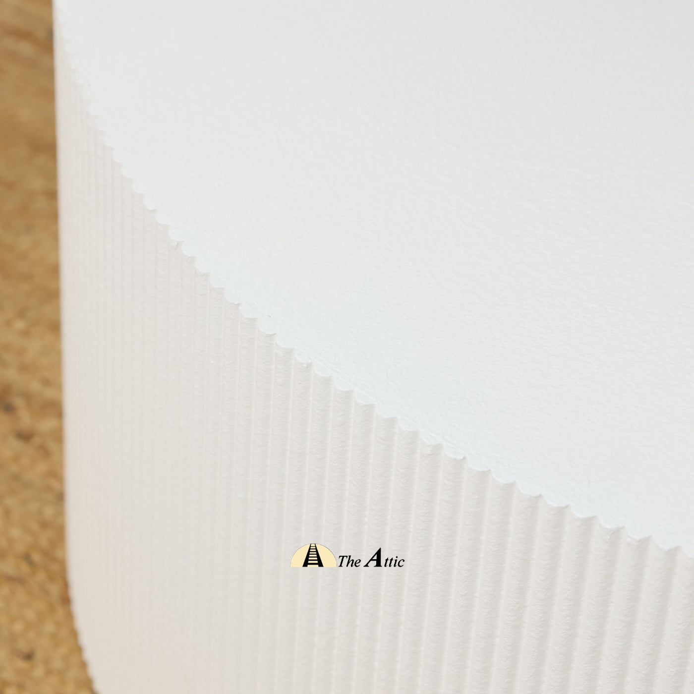 Nara Round White Coffee Table, Center Table, White Furniture - The Attic Dubai