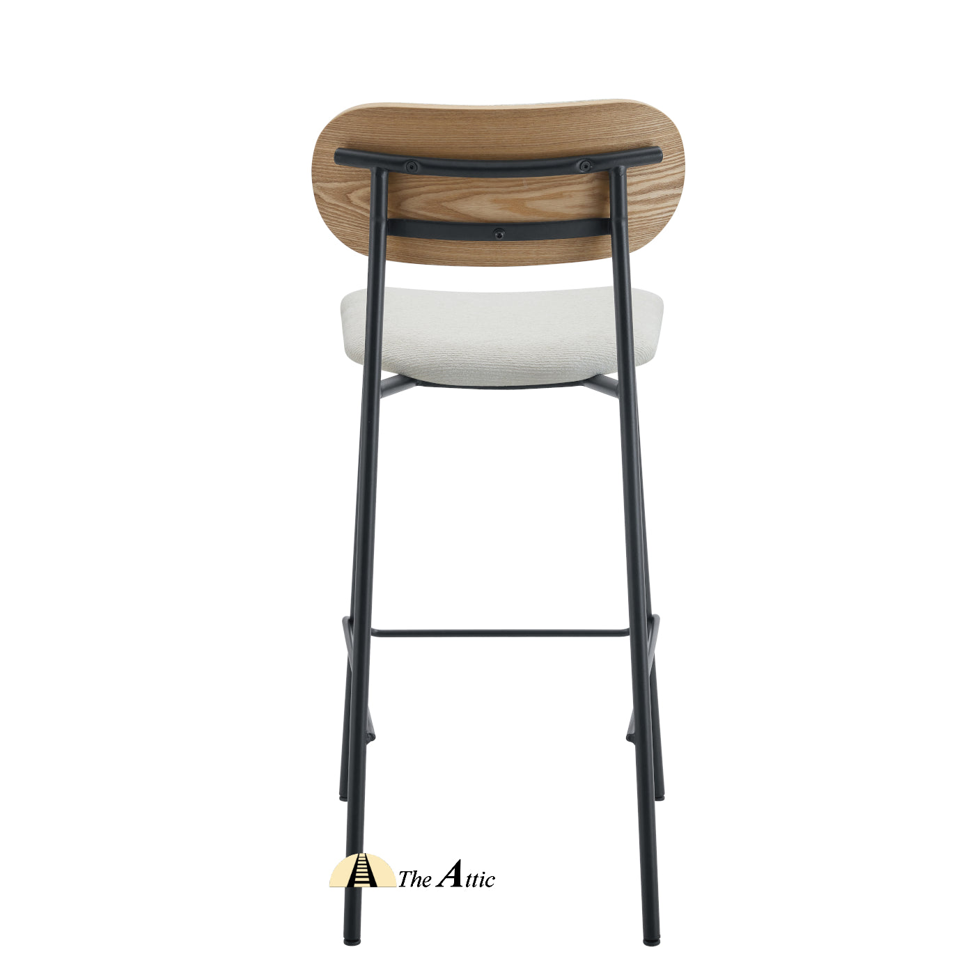 Rotterdam Fabric Bar Counter Stool - The Attic Dubai