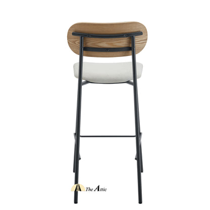 Rotterdam Fabric Bar Counter Stool - The Attic Dubai