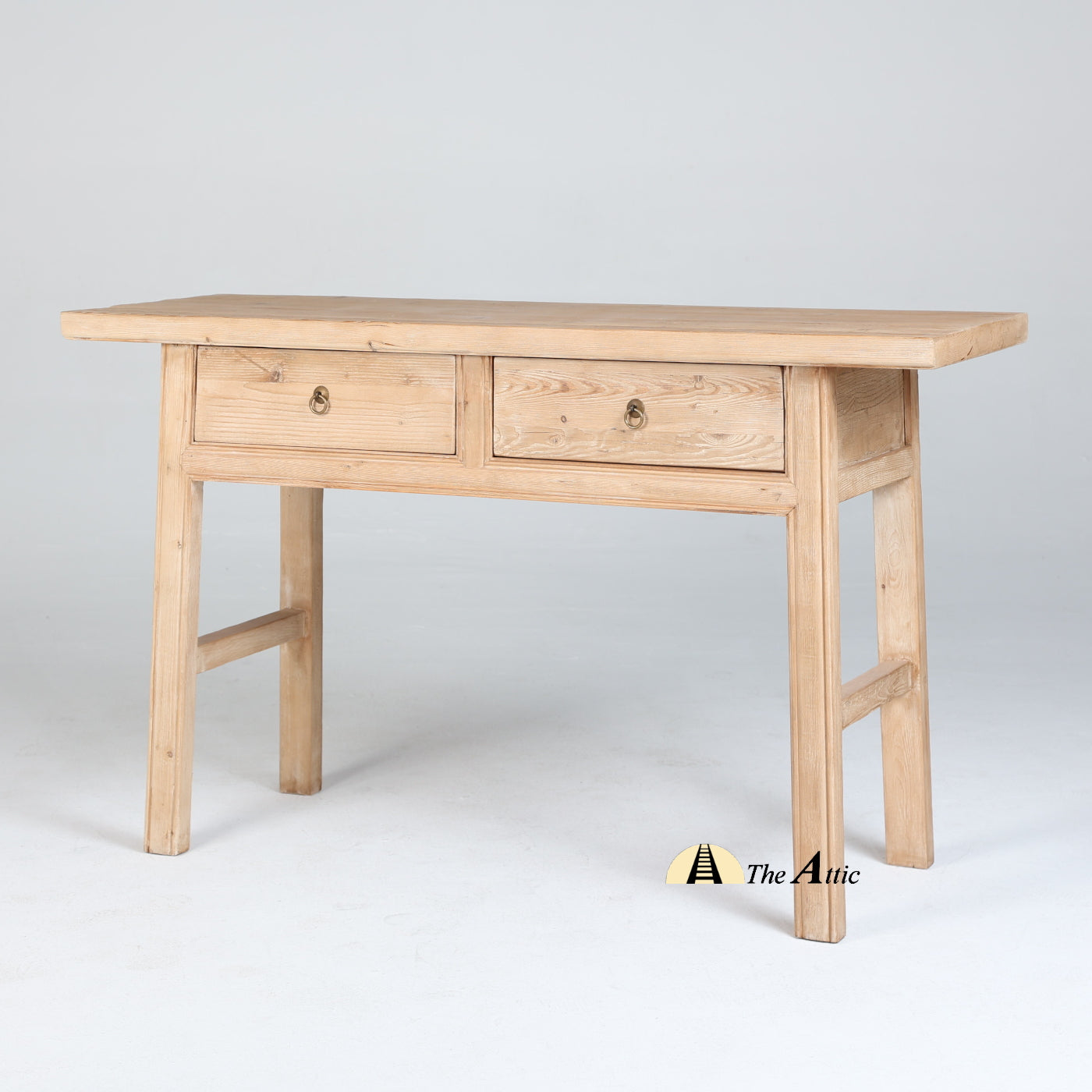 Dallas Recycled Old Pine Console with Drawers - The Attic Dubai