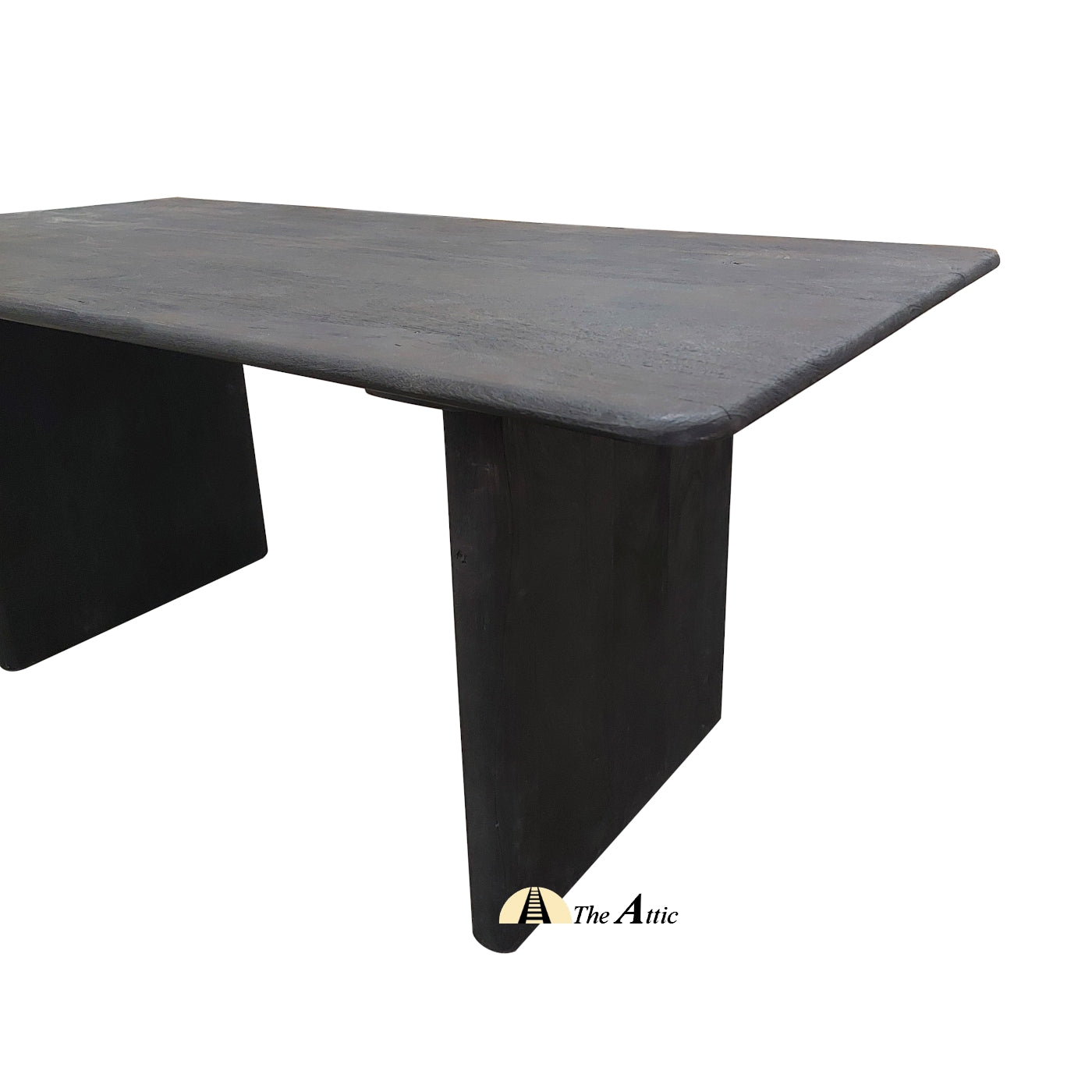 Saga Mango Wood Dining Table - The Attic Dubai