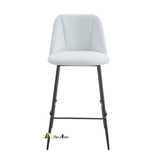 Salzburg Fabric Bar Counter Stool - The Attic Dubai