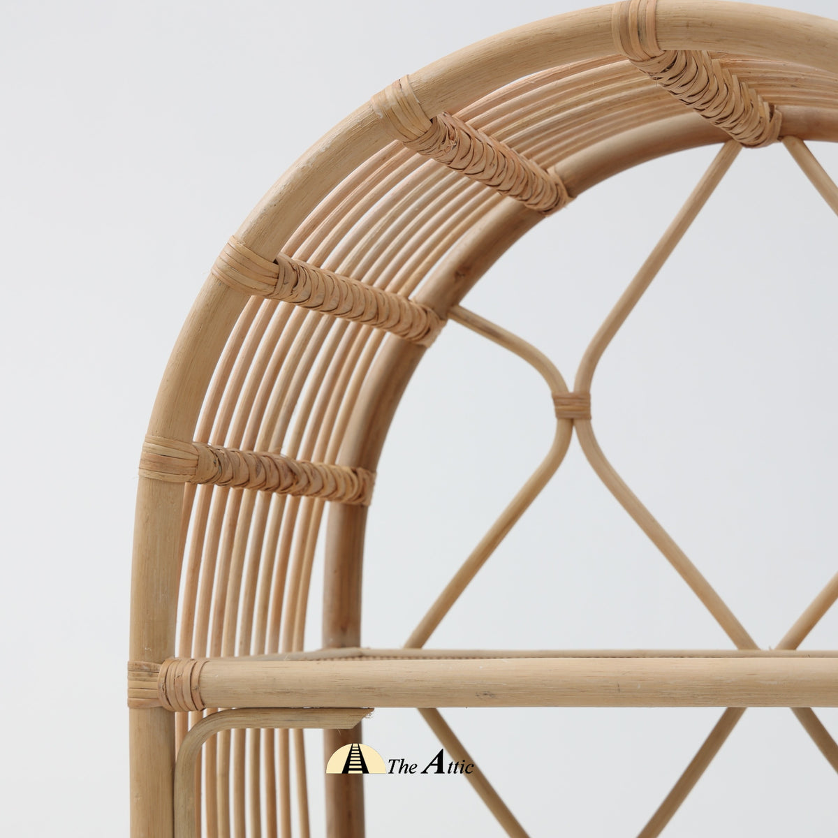 Savannah Rattan Shelf - The Attic Dubai