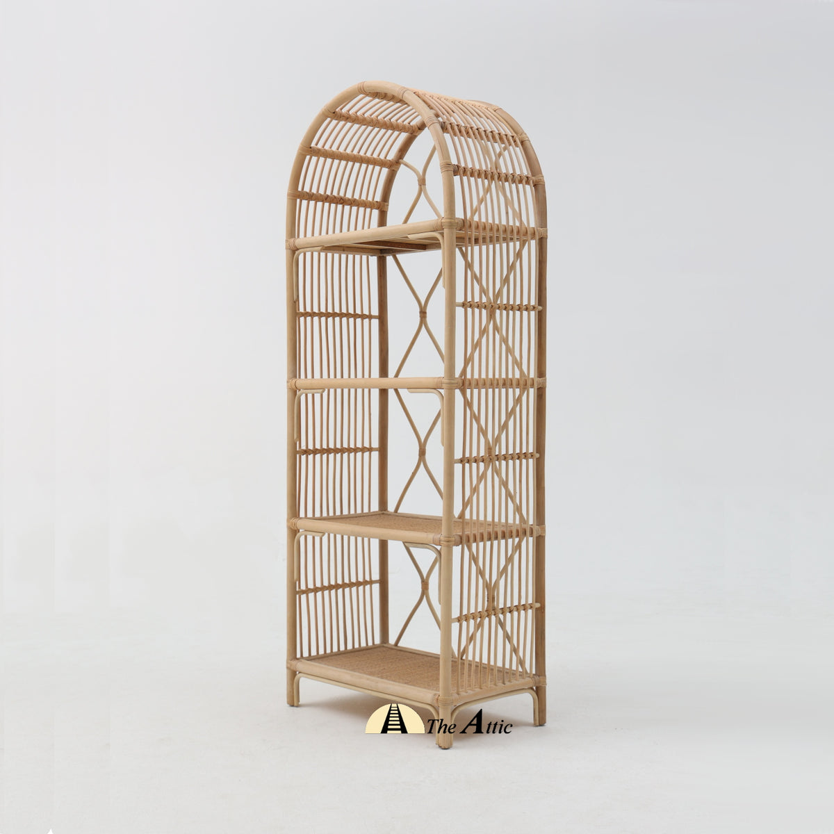Savannah Rattan Shelf - The Attic Dubai