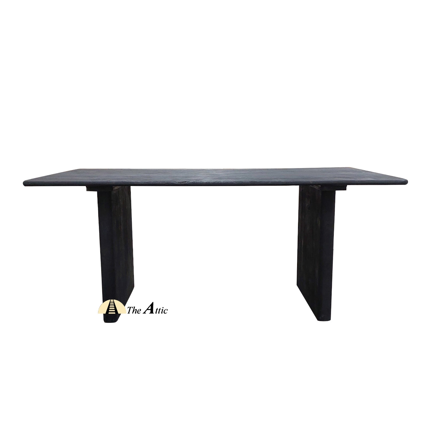 Saga Mango Wood Dining Table - The Attic Dubai