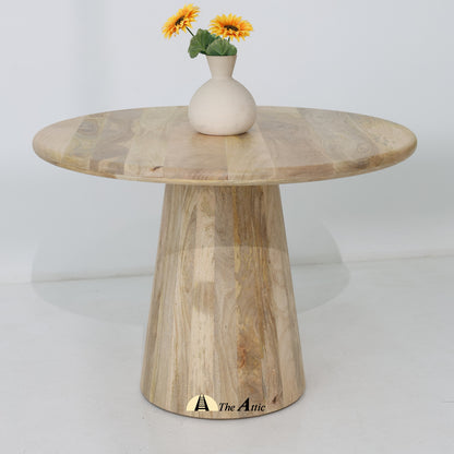 Soho Solid Wood Dining Table - The Attic Dubai