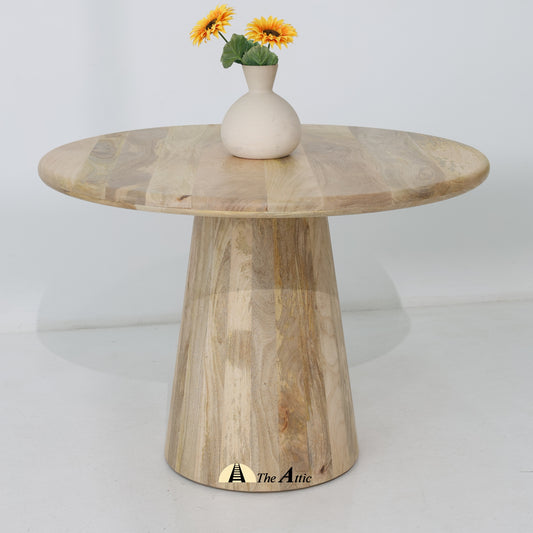Soho Solid Wood Dining Table - The Attic Dubai