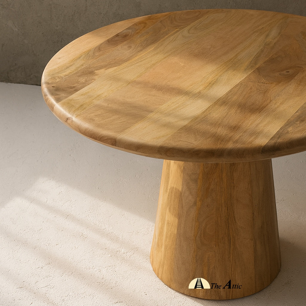 Soho Solid Wood Dining Table - The Attic Dubai