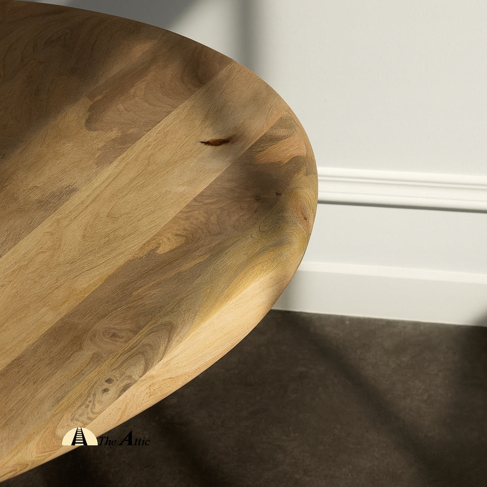Soho Solid Wood Dining Table - The Attic Dubai