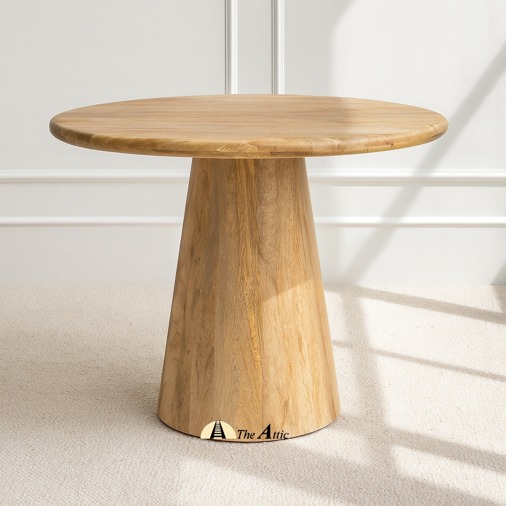 Soho Solid Wood Dining Table - The Attic Dubai