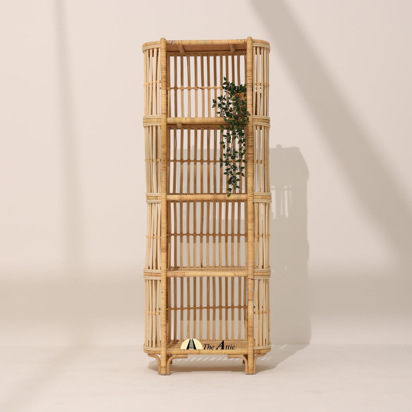 Sylvan Rattan Bookshelf - TheAtticDubai.com