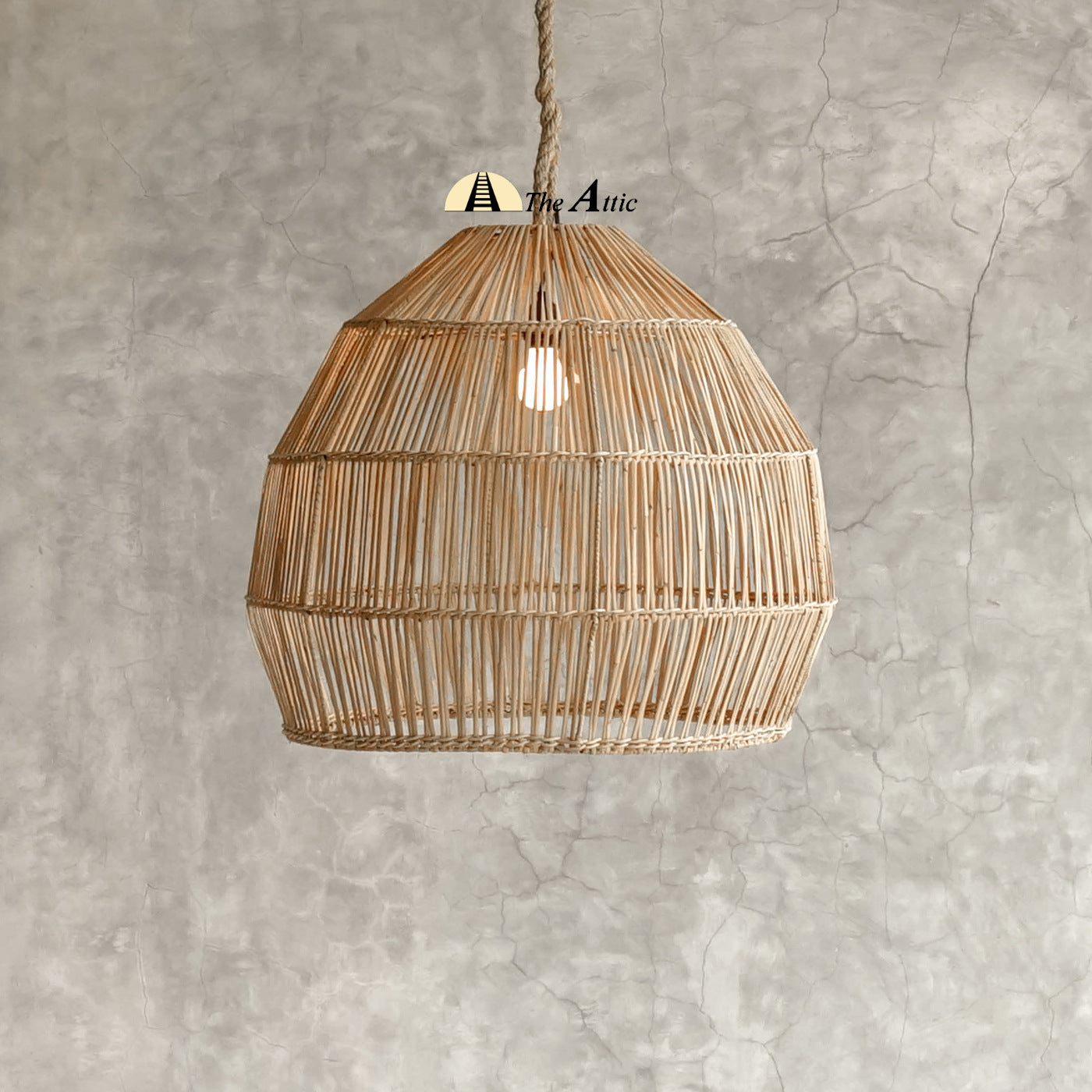 Talpe Rattan Pendant, Rattan Furniture - The Attic Dubai