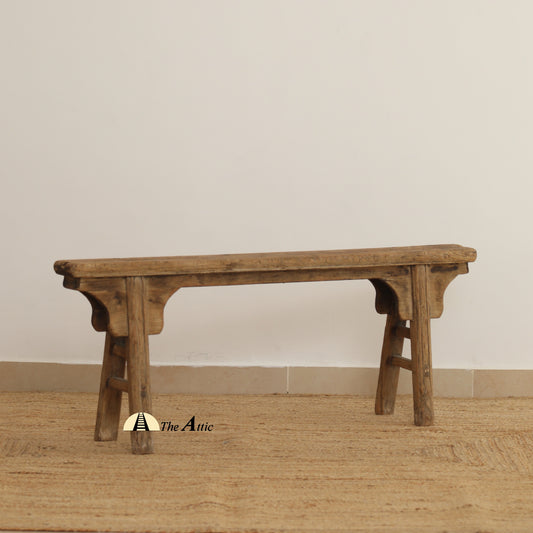 Vintage Worker's Bench, Chinese Bench - TheAttic-Dubai.com