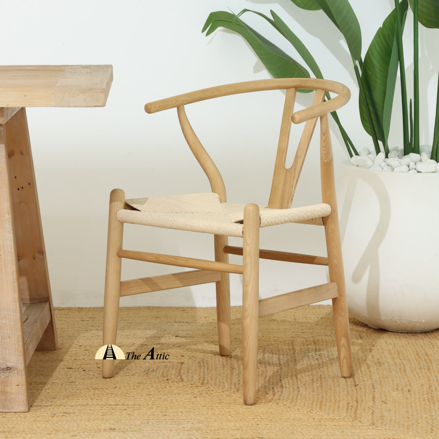 Wishbone Dining Chair - The Attic Dubai