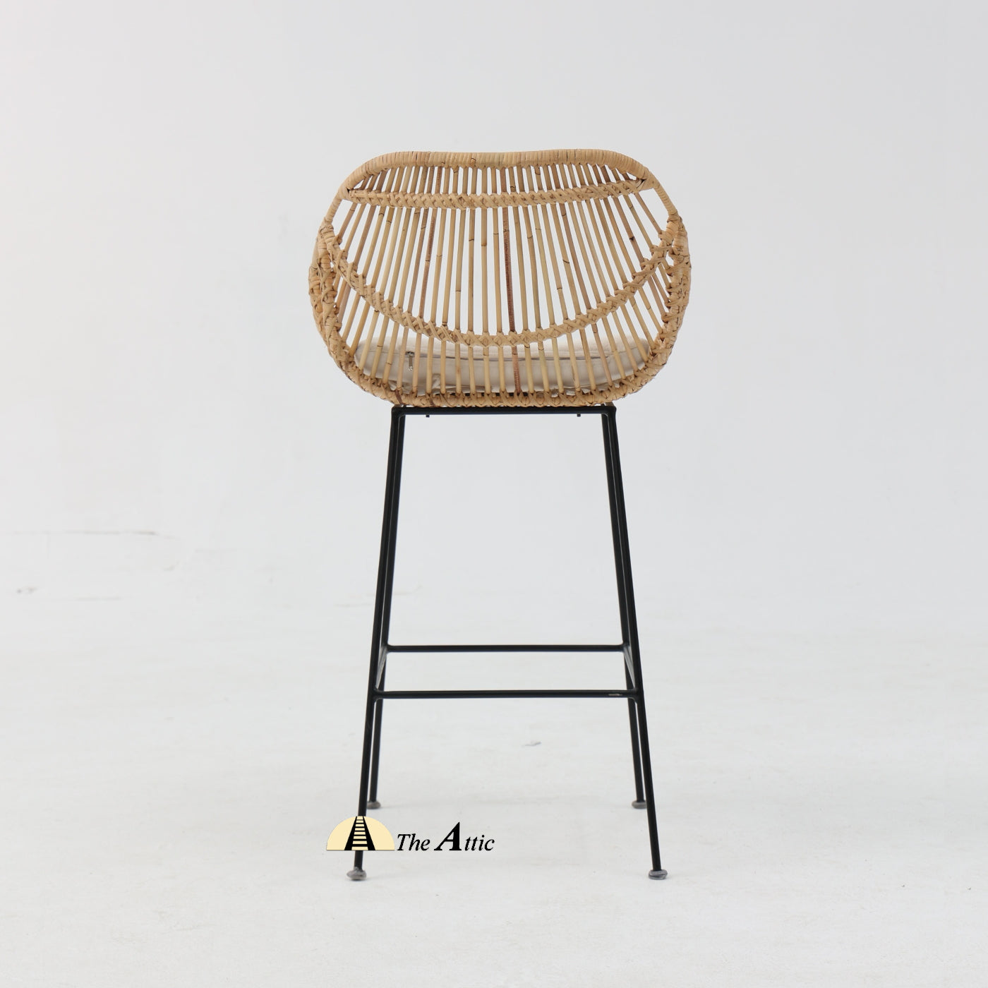 Zanzibar Rattan Counter Chair, Kitchen Stool, Bar Stool, Rattan Wicker Furniture - The Attic Dubai