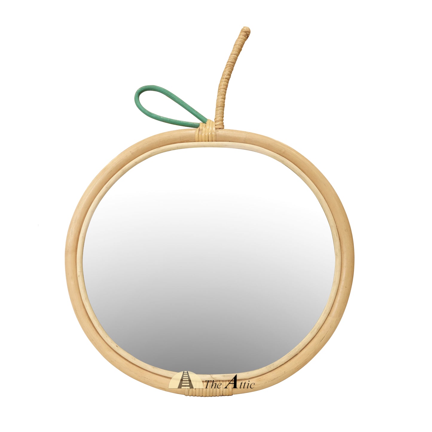 Apple Rattan Wall Mirror, Kids Collection, Bohemian furniture  - The Attic Dubai