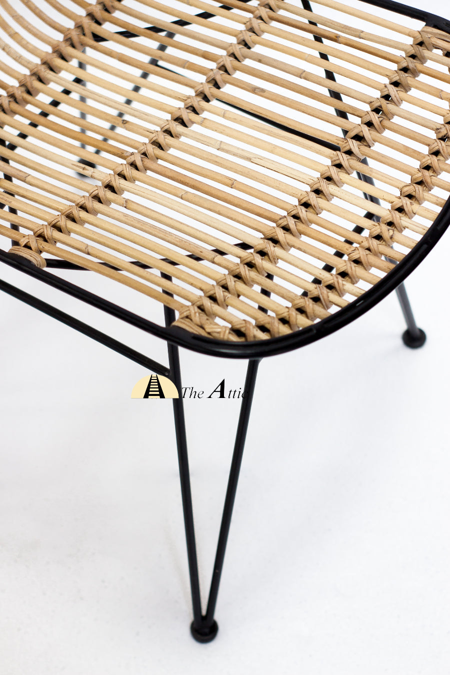 Cairo Rattan Dining Chair with Black Lining - theattic-dubai.com