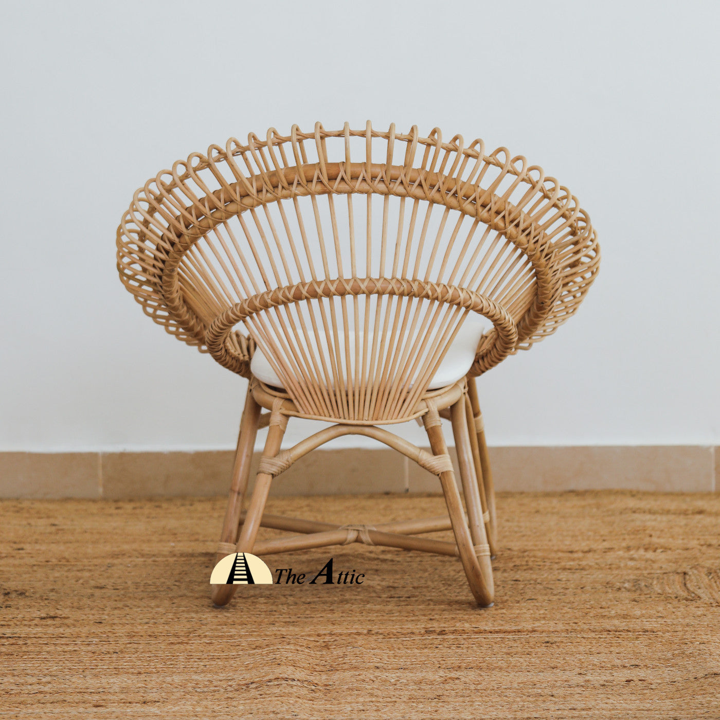 Dahlia Rattan Lounge Chair, Arm Chair, Tub Chair, Rattan Wicker Furniture - The Attic Dubai